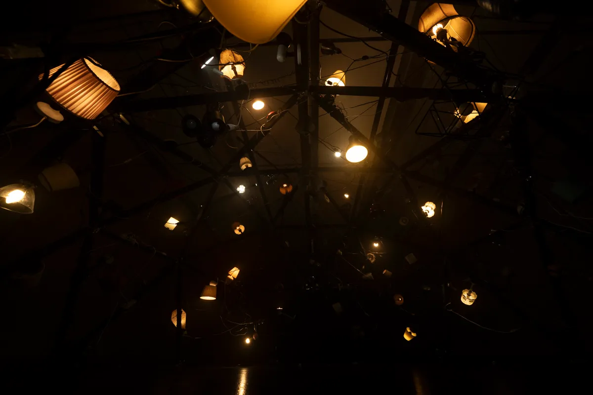 Lightousmonium, by Structurals, for Zeughaus Teufen, 2025 (installation view 18)