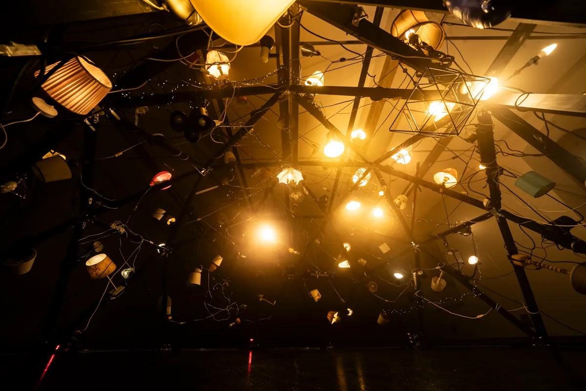 Lightousmonium, by Structurals, for Zeughaus Teufen, 2025 (installation view 20)