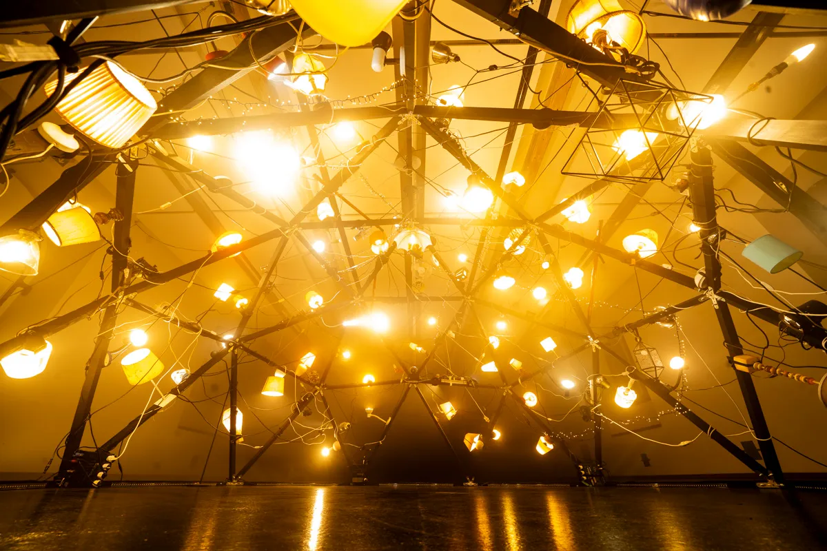 Lightousmonium, by Structurals, for Zeughaus Teufen, 2025 (installation view 21)