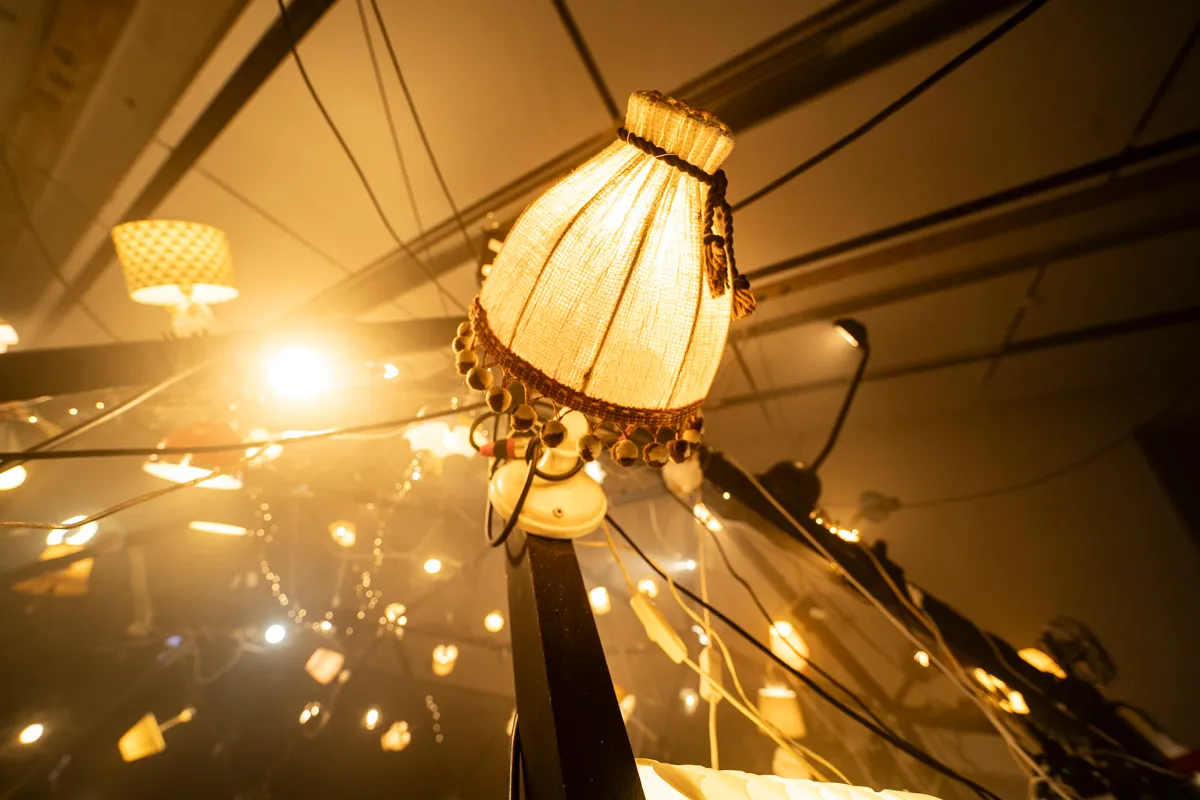 Lightousmonium, by Structurals, for Zeughaus Teufen, 2025 (installation view 9)