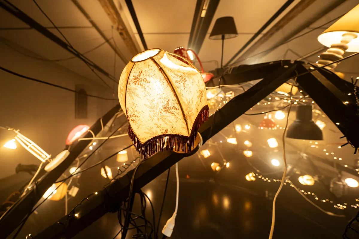 Lightousmonium, by Structurals, for Zeughaus Teufen, 2025 (installation view 10)
