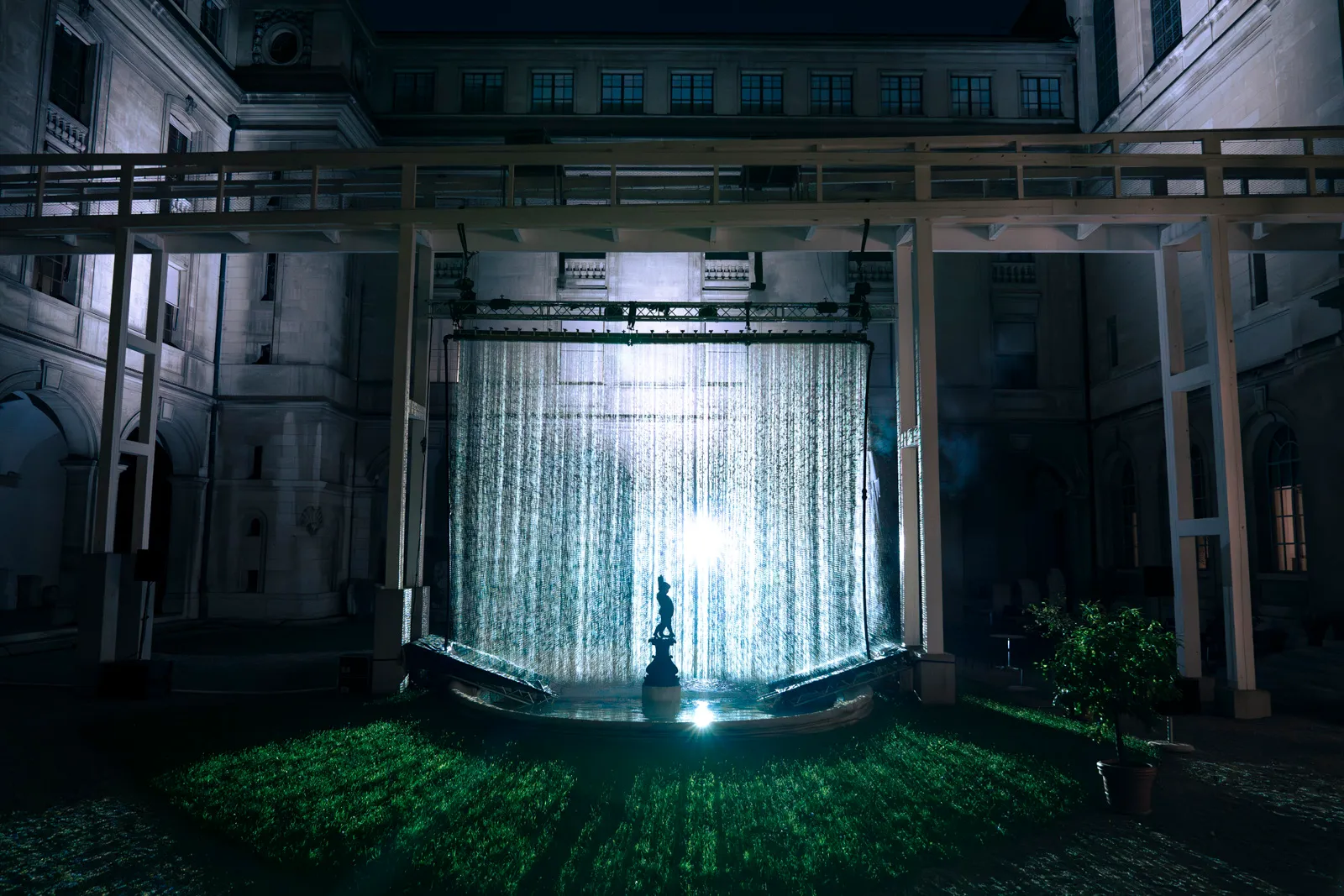 Mirages, by Structurals, for MAH x Mapping Festival, 2025 (installation view 1)