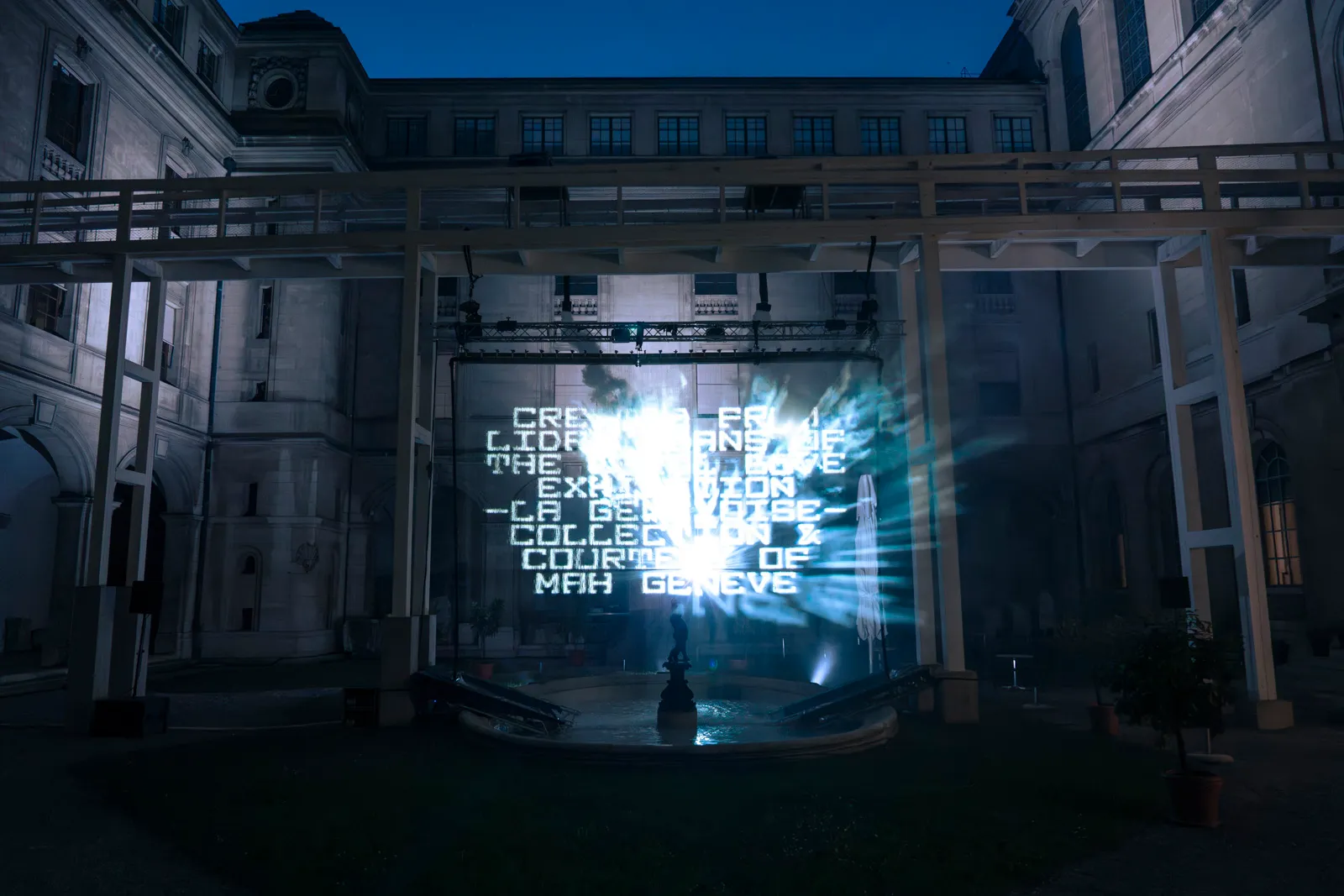 Mirages, by Structurals, for MAH x Mapping Festival, 2025 (installation view 22)