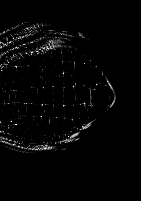 Generative visuals, by Structurals, for Various, 2023 (installation view 12)