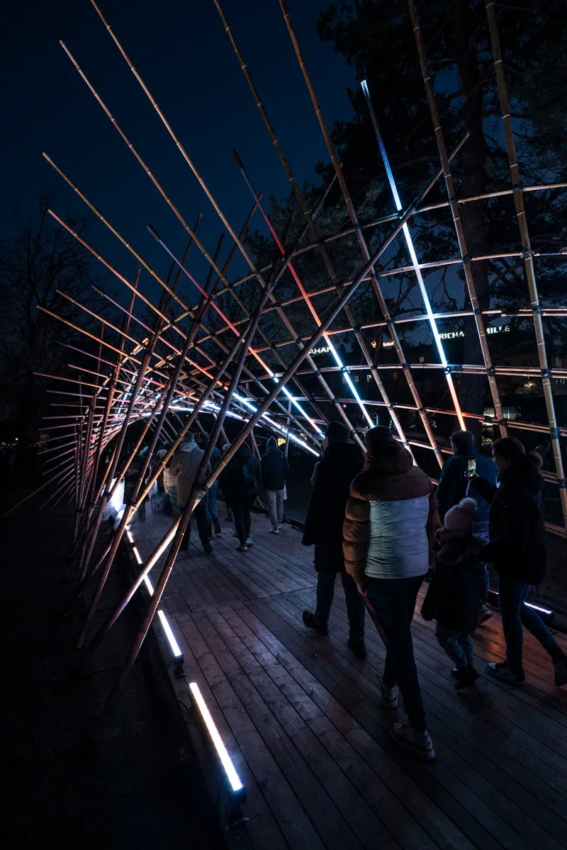 Morphosis, by Structurals, for Geneva Lux Festival, 2025 (installation view 7)
