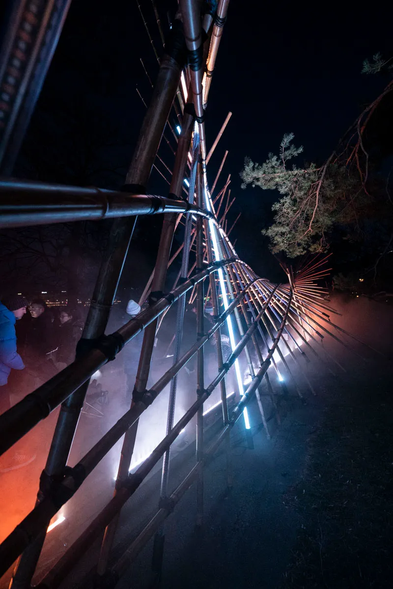 Morphosis, by Structurals, for Geneva Lux Festival, 2025 (installation view 12)
