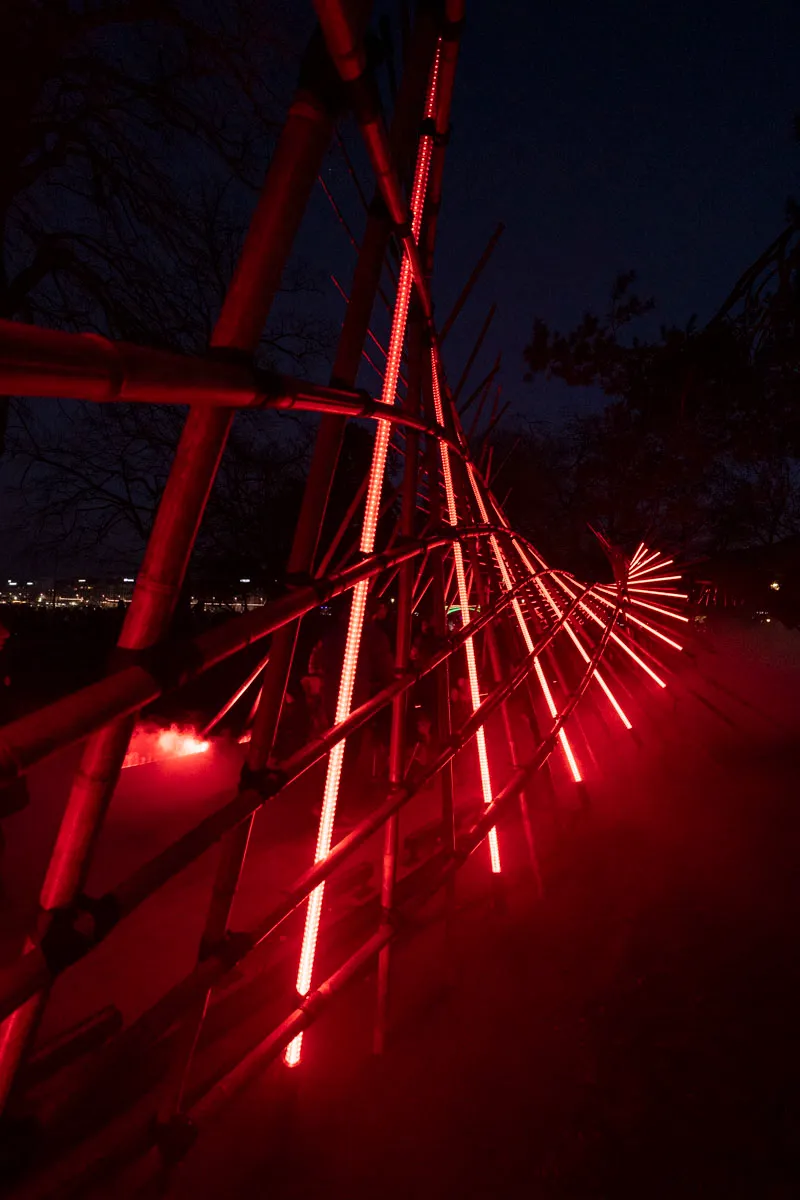 Morphosis, by Structurals, for Geneva Lux Festival, 2025 (installation view 13)