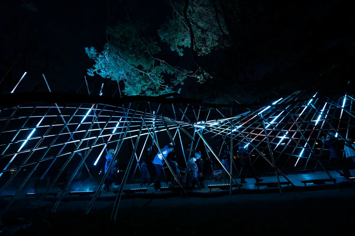 Morphosis, by Structurals, for Geneva Lux Festival, 2025 (installation view 14)