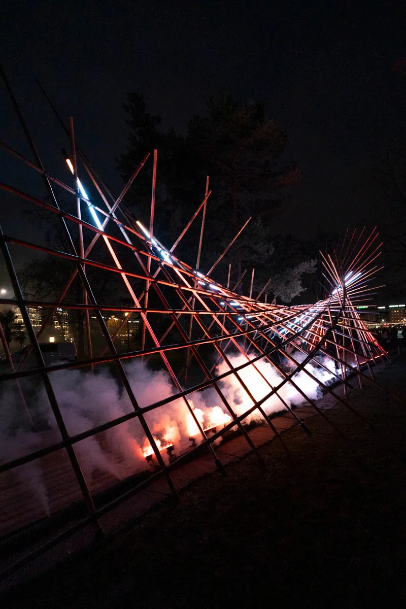 Morphosis, by Structurals, for Geneva Lux Festival, 2025 (installation view 18)
