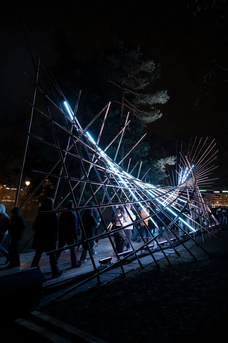 Morphosis, by Structurals, for Geneva Lux Festival, 2025 (installation view 20)