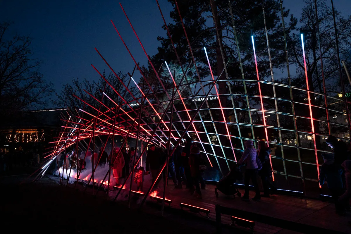 Morphosis, by Structurals, for Geneva Lux Festival, 2025 (installation view 5)