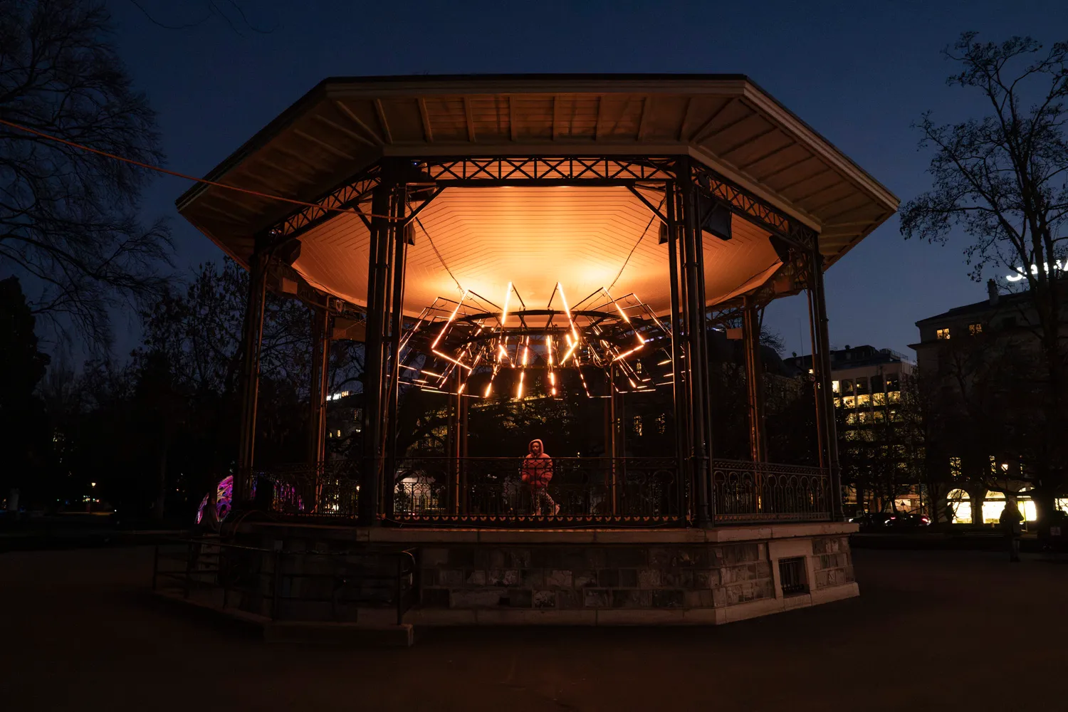 Eclosion: O.V.N.I, by Structurals, for Geneva Lux Festival, 2025 (installation view 13)