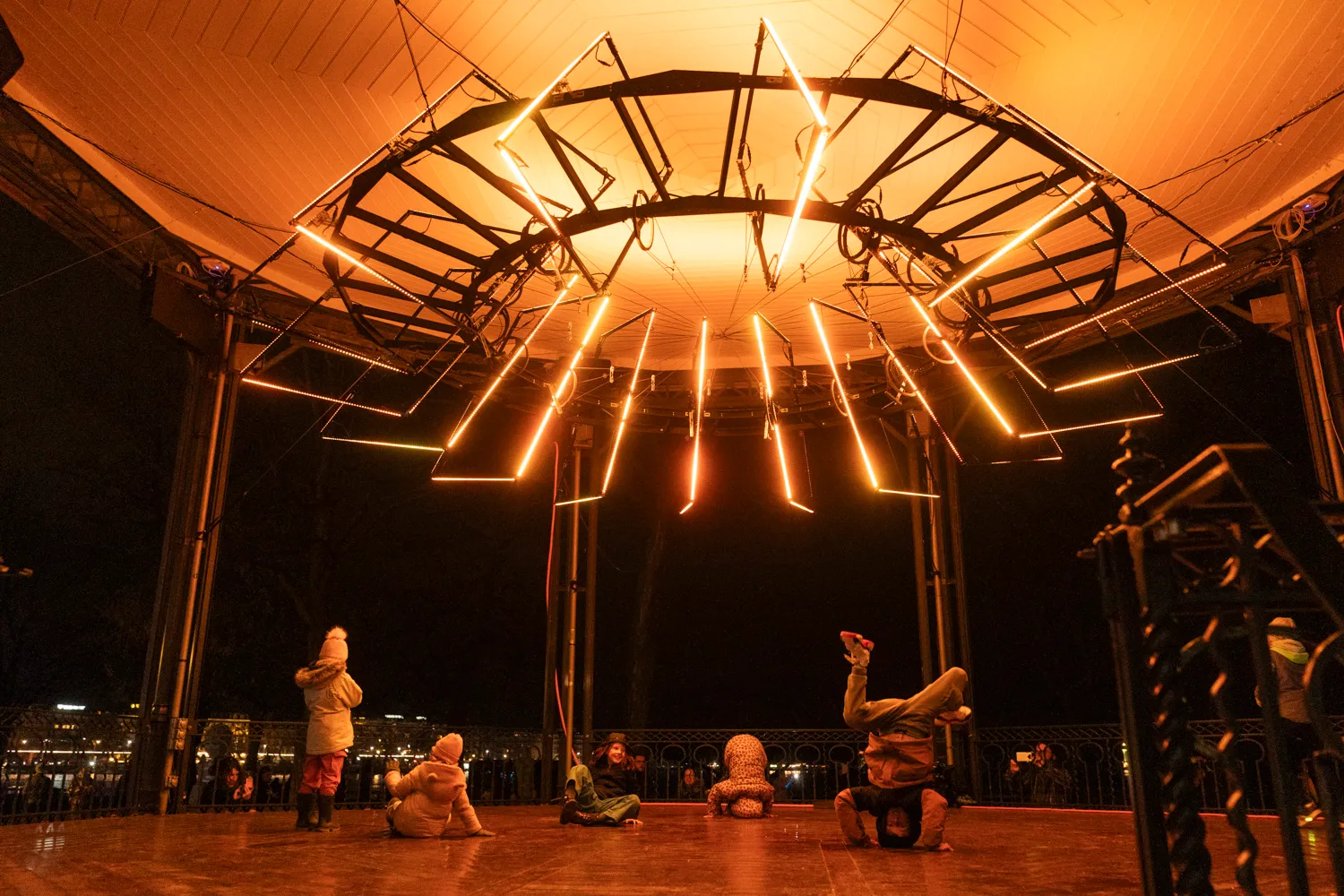 Eclosion: O.V.N.I, by Structurals, for Geneva Lux Festival, 2025 (installation view 11)