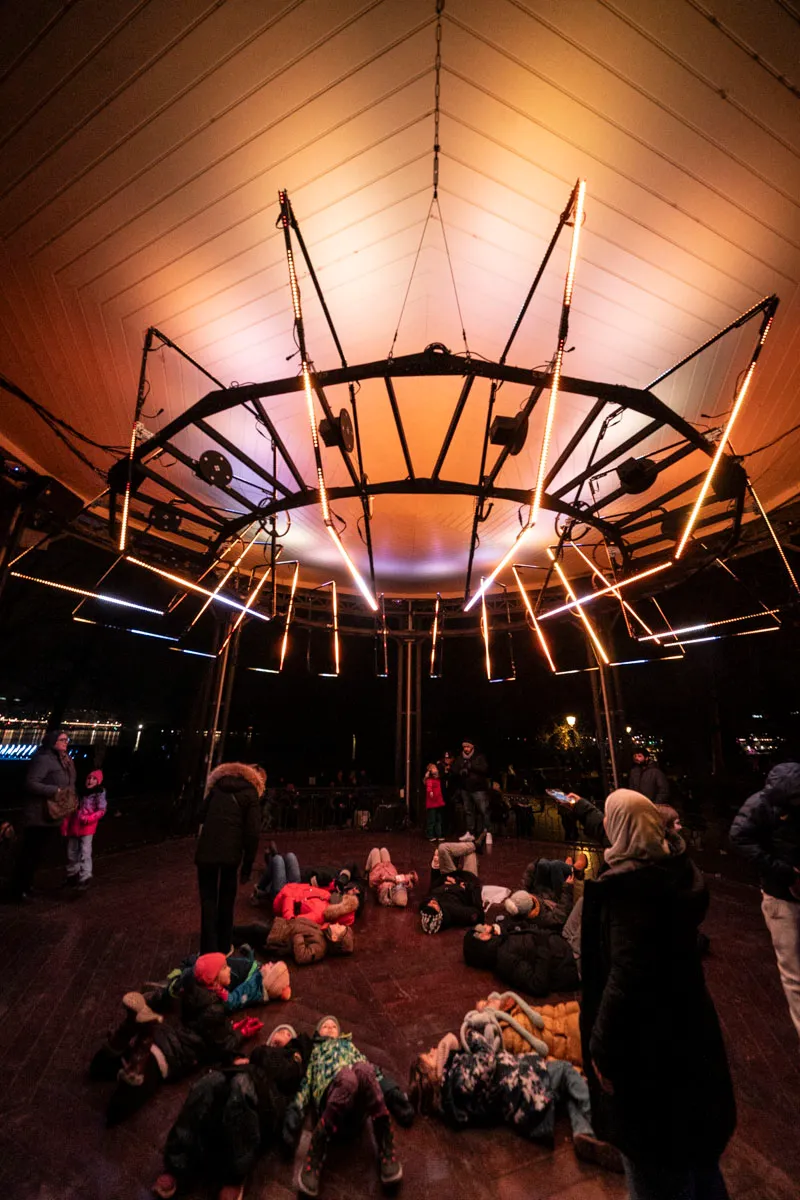 Eclosion: O.V.N.I, by Structurals, for Geneva Lux Festival, 2025 (installation view 19)