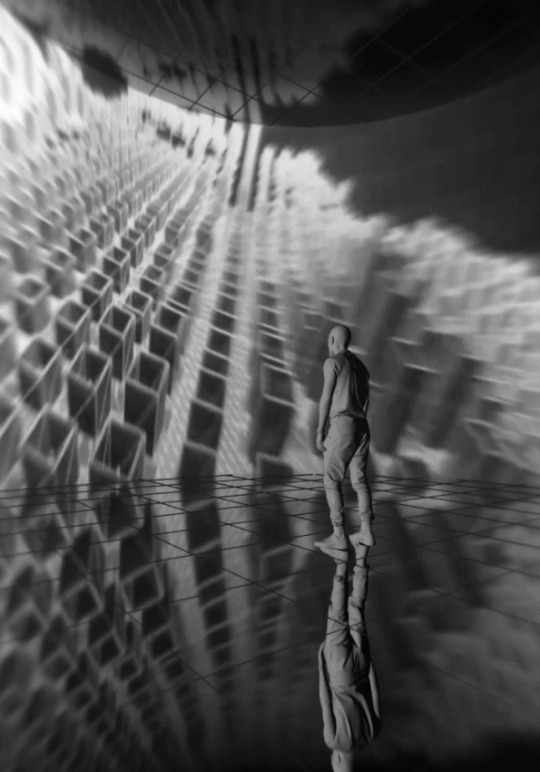 Perception Scaled, by Structurals, for Mapping Festival, 2023 (installation view 8)