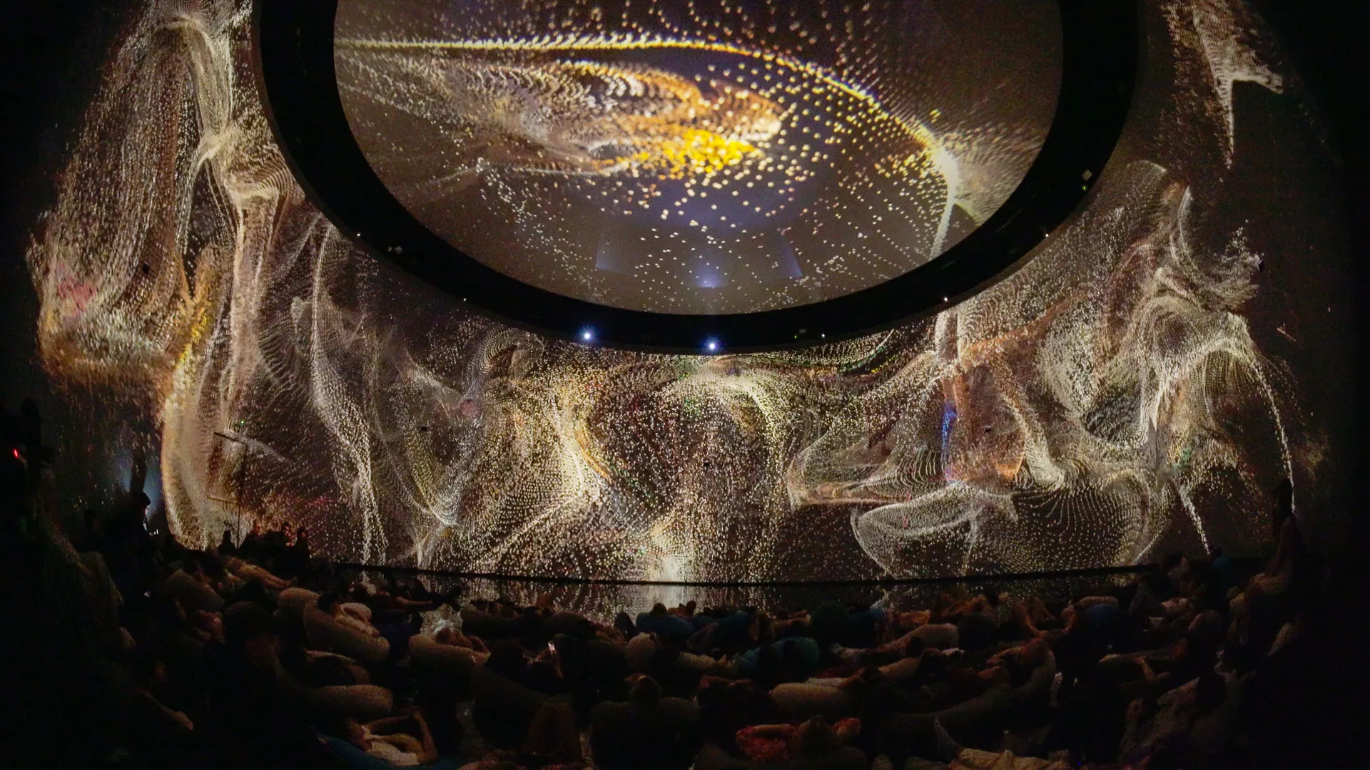 Echoes of Archs @ Mapping Festival 2025 - A/V immersive creation with Owelle