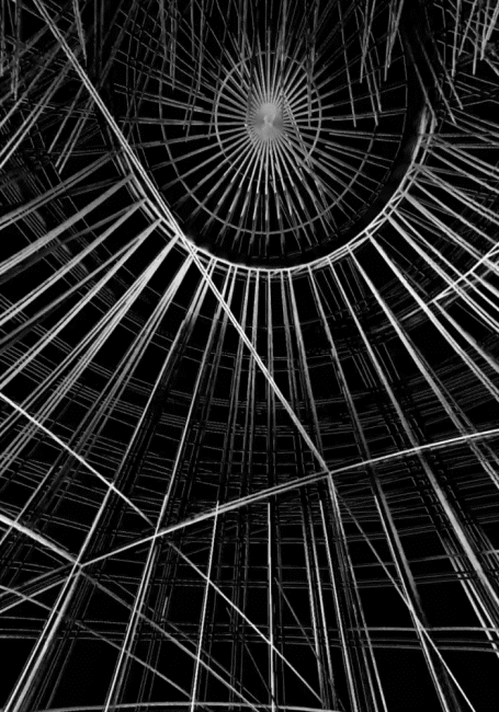 Generative visuals, by Structurals, for Various, 2023 (installation view 21)