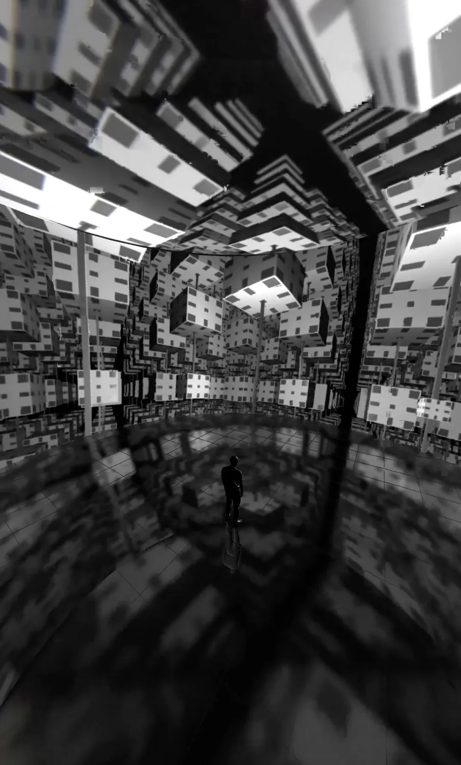 Echoes of Archs, by Structurals, for Mapping Festival, 2024 (work in progress 4)